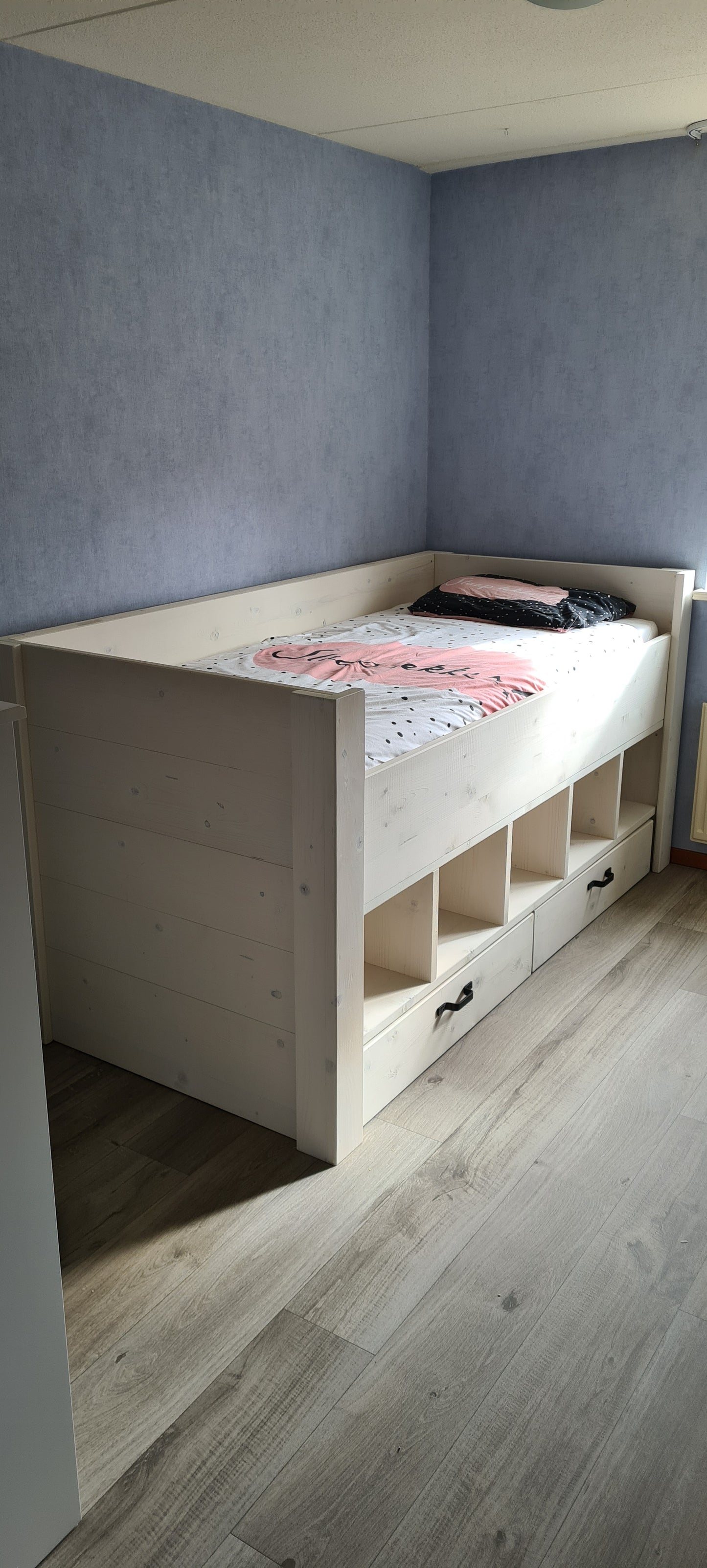 1 pers. Kajuitbed luxe | met boekenvak & lades