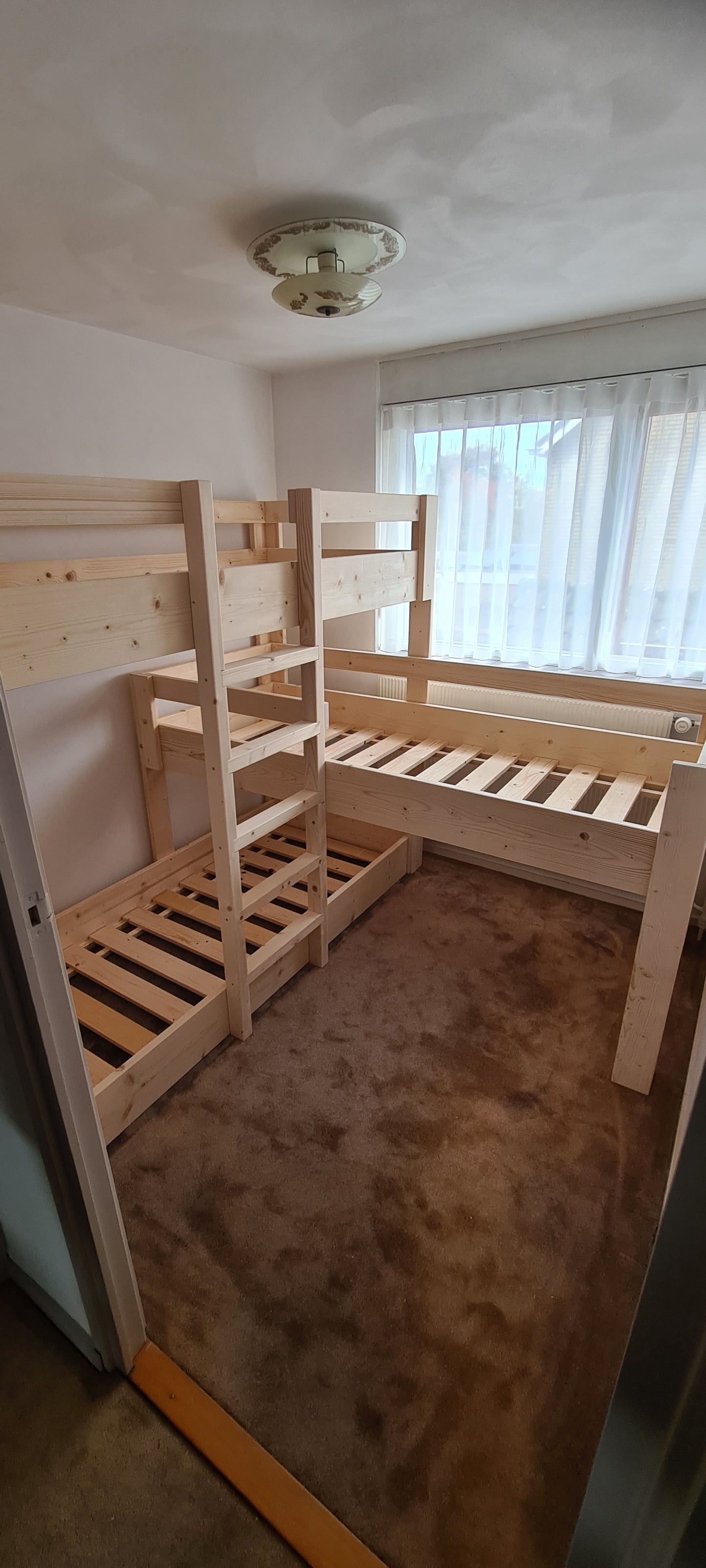 3 pers. hoekstapelbed